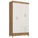 Guarda Roupa Solteiro 4 Portas Astro 42860 Amendola Off White Demóbile - Rocha Móveis