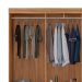 Guarda-Roupa Solteiro Flash 6 Portas 2 Gavetas Amêndola