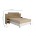 Jogo de Quarto de Casal Completo Vicente Amendola Off-White