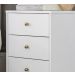 Kit Com 02 Mesa De Cabeceira Presence 9070 Branco Demobile