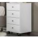 Kit Com 02 Mesa De Cabeceira Presence 9070 Branco Demobile