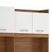 Kit de Cozinha Harmonia 6 Portas 2 Gavetas Amendola e Branco