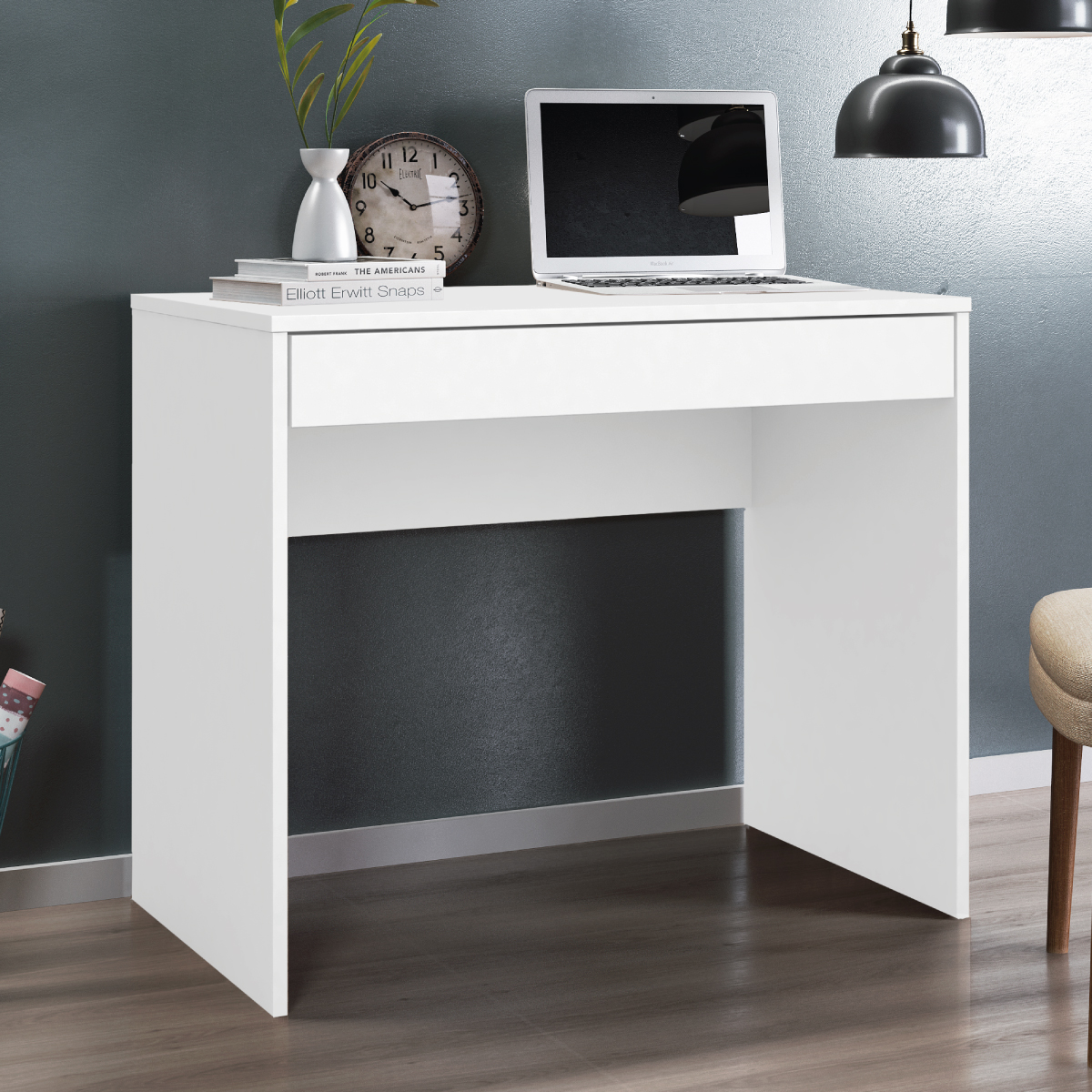 Mesa Escrivaninha Facility 91 cm 1 Gaveta - Escritório Home Office - Demobile