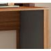 Mesa Escrivaninha Para Computador Office Morada 29500 Amendola Grafito Demobile