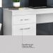 Mesa Escrivaninha Vitoria 1,20 m 1 Porta 1 Gaveta - Escritório Home Office - Demobile