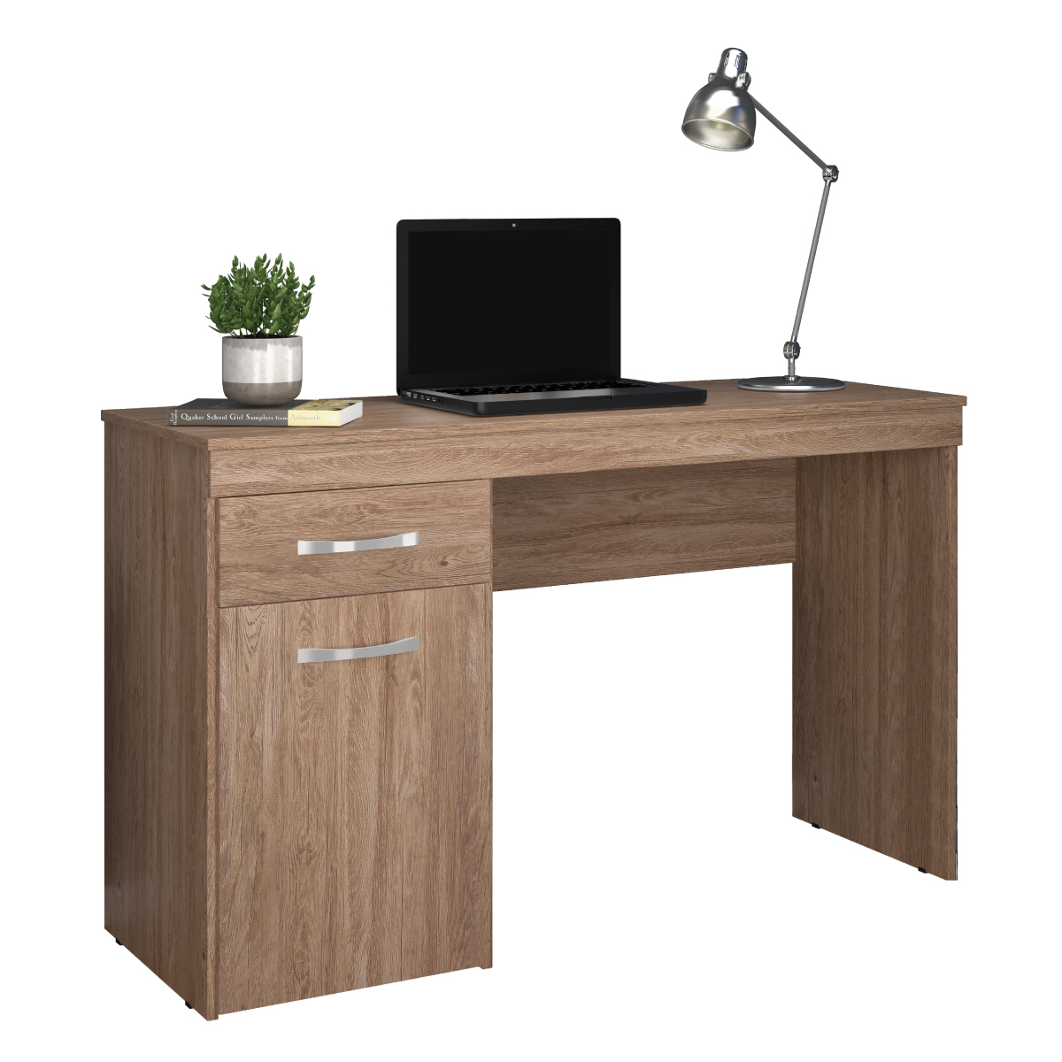 Mesa Escrivaninha Vitoria 1,20 m 1 Porta 1 Gaveta - Escritório Home Office - Demobile