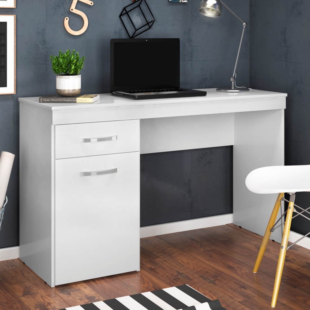 Mesa de Computador Collins Branco