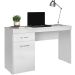 Mesa para Computador Escrivaninha 1 Gaveta 1 Porta Glória Branco