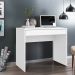 Mesa para Computador Escrivaninha 1 Gaveta Celeste Branco