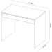 Mesa para Computador Escrivaninha 1 Gaveta Celeste Branco