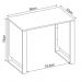 Mesa para Computador Office Morada Branco - Demóbile