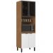 Paneleiro 2 Portas Vidro 70cm 94551 Amendola Branco Demobile