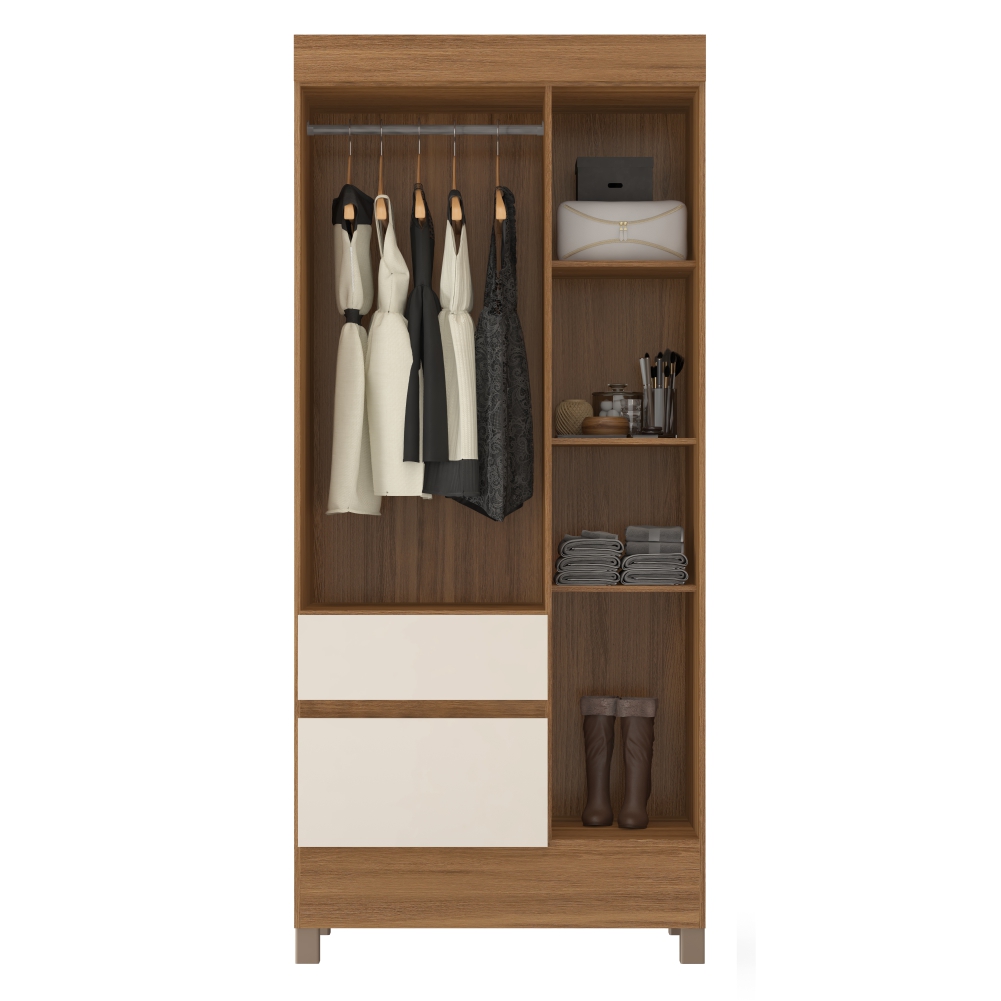 QuartoGuarda Roupa e Comoda Fabi