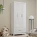 Roupeiro 3 Portas Davis Branco