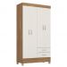 Roupeiro 4 Portas Frankfurt Amendola Off-White