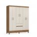 Roupeiro 6 Portas Bremen Amendola Off-White