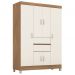 Roupeiro 6 Portas Dresden Amendola Off-White