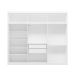 Roupeiro Casal 6 Portas Houston Branco
