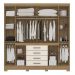 Roupeiro Casal 8 Portas Jaen Amendola Off-White