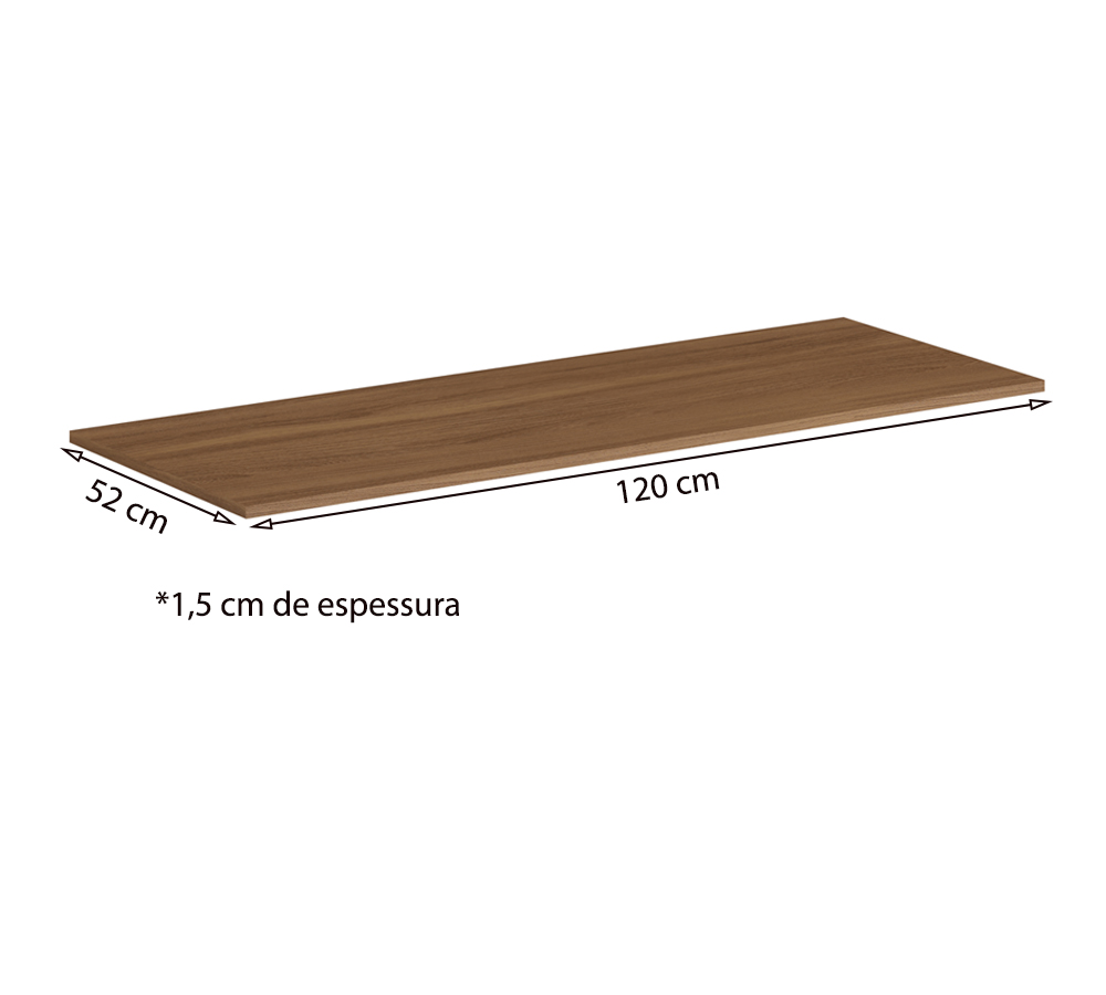 Tampo 120CM Para Balcao 90000 Amendola Touch Demobile