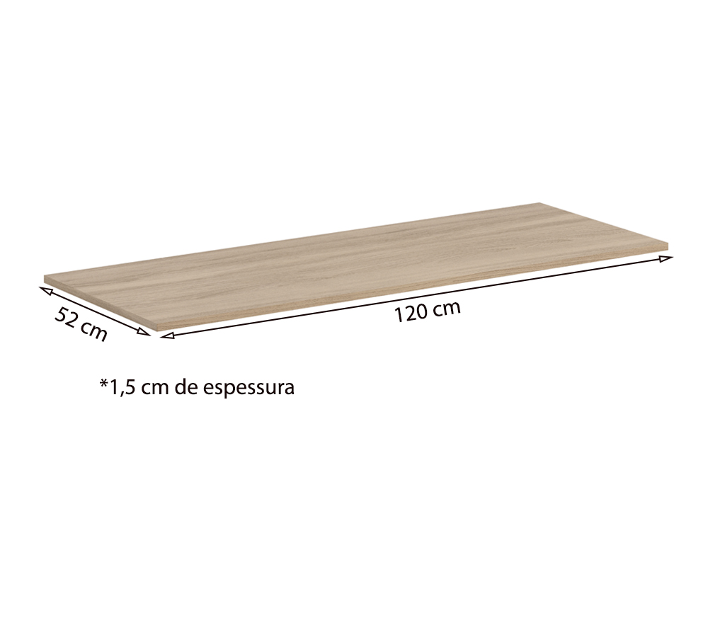 Tampo 120CM Para Balcao 90000 Avena Touch Demobile