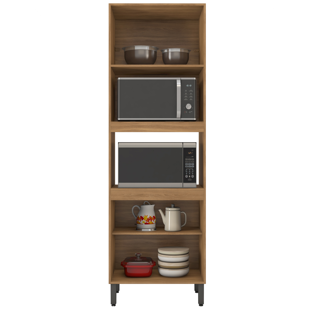 Torre Quente Para Forno E Microondas 70cm 94421 Amendola Branco Demobile