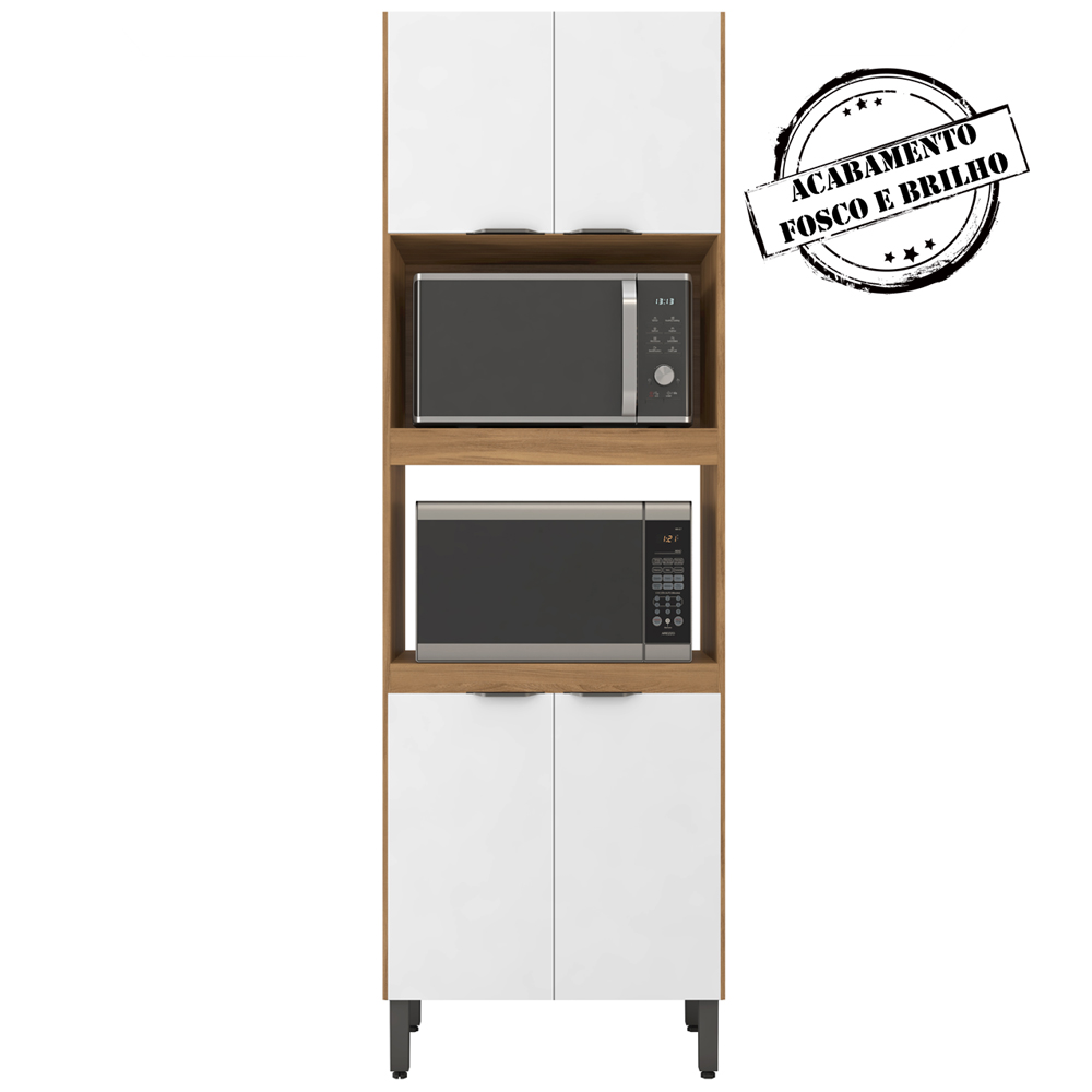 Torre Quente Para Forno E Microondas 70cm 94421 Amendola Branco Demobile