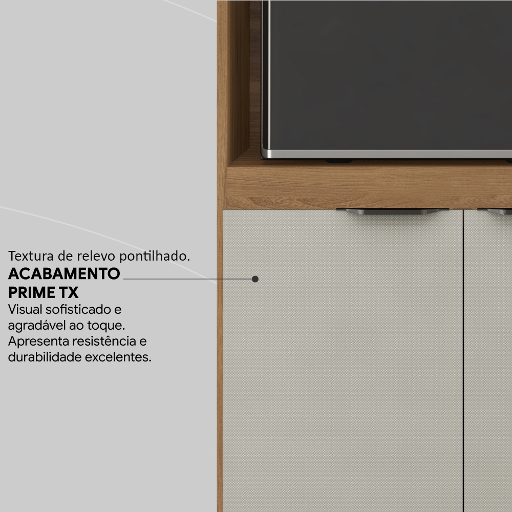 Torre Quente Para Forno E Microondas 70cm 94421 Amendola Nude Prime Tx Demobile