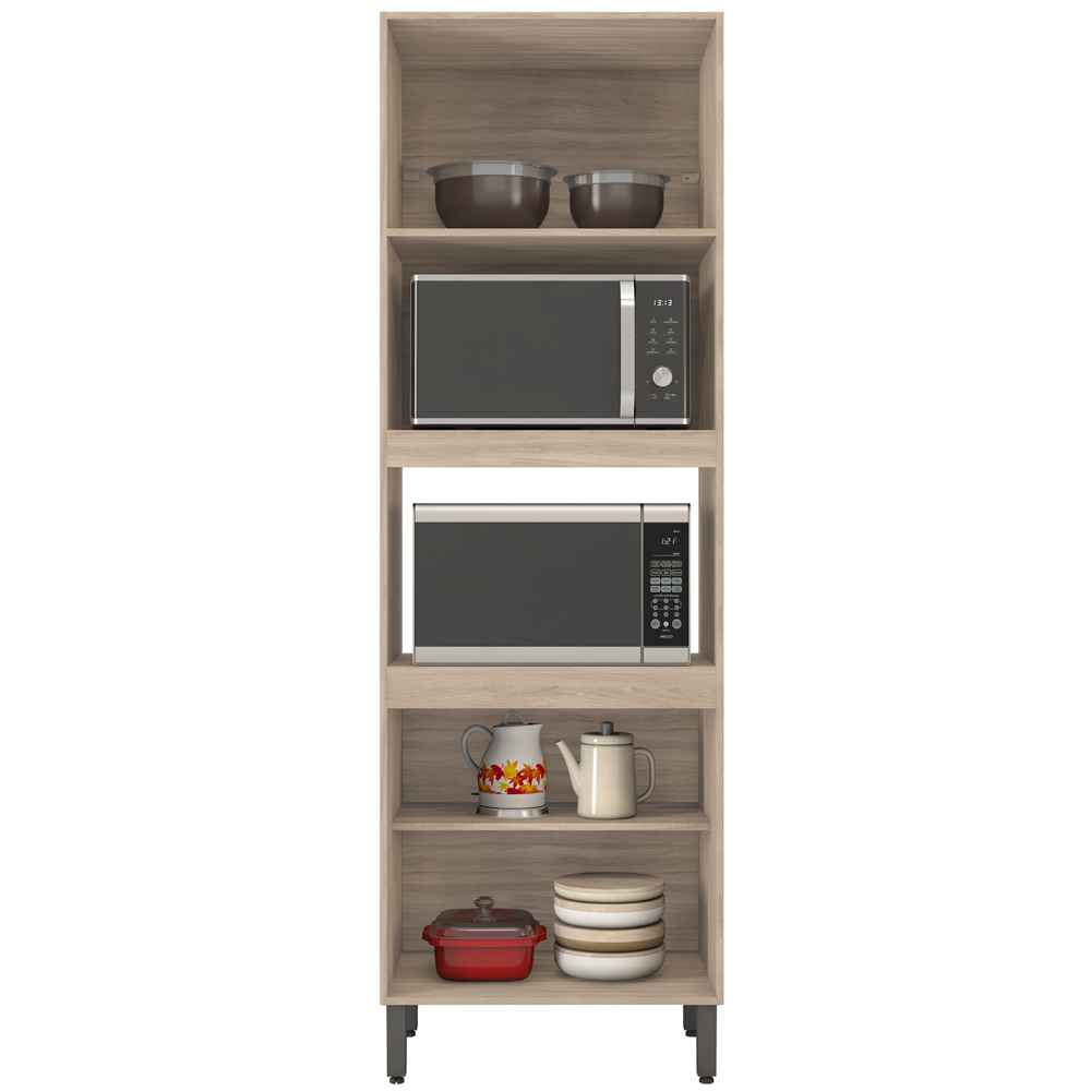 Torre Quente Para Forno E Microondas 70cm 94421 Avena Grafito Demobile