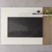 Painel Para TV 40 Pol 120 cm 13936 Off White Madeira Dmad