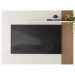 Painel Para TV 40 Polegadas 13936 Off White Cristal Ripado Madeira Dmad
