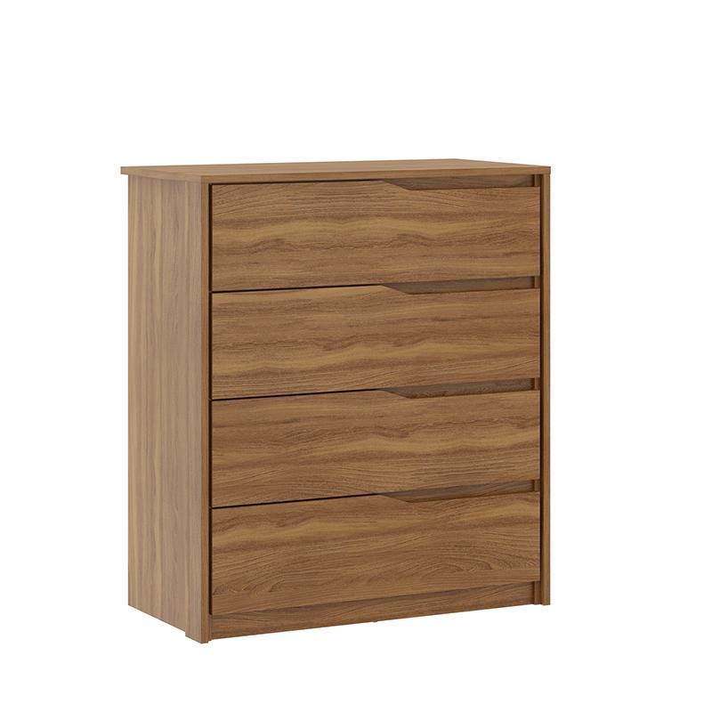 Cômoda Atria 4 Gavetas Amêndola - Demartêz