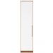 Guarda Roupa 1 Porta 71130K Amendola Branco Demartez