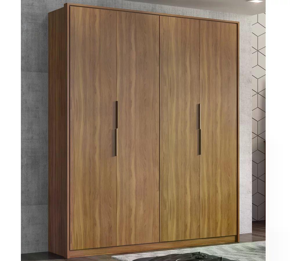 Guarda Roupa Casal 4 Portas Atore Amendola Demartez