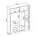 Guarda Roupa Casal 4 Portas Atore Amendola Demartez