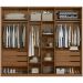 Guarda Roupa Casal 6 PT 6 GAV D66210K Nogueira Touch Demartez