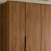 Guarda Roupa Casal 6 Portas Atrice Nogueira Touch Demartez