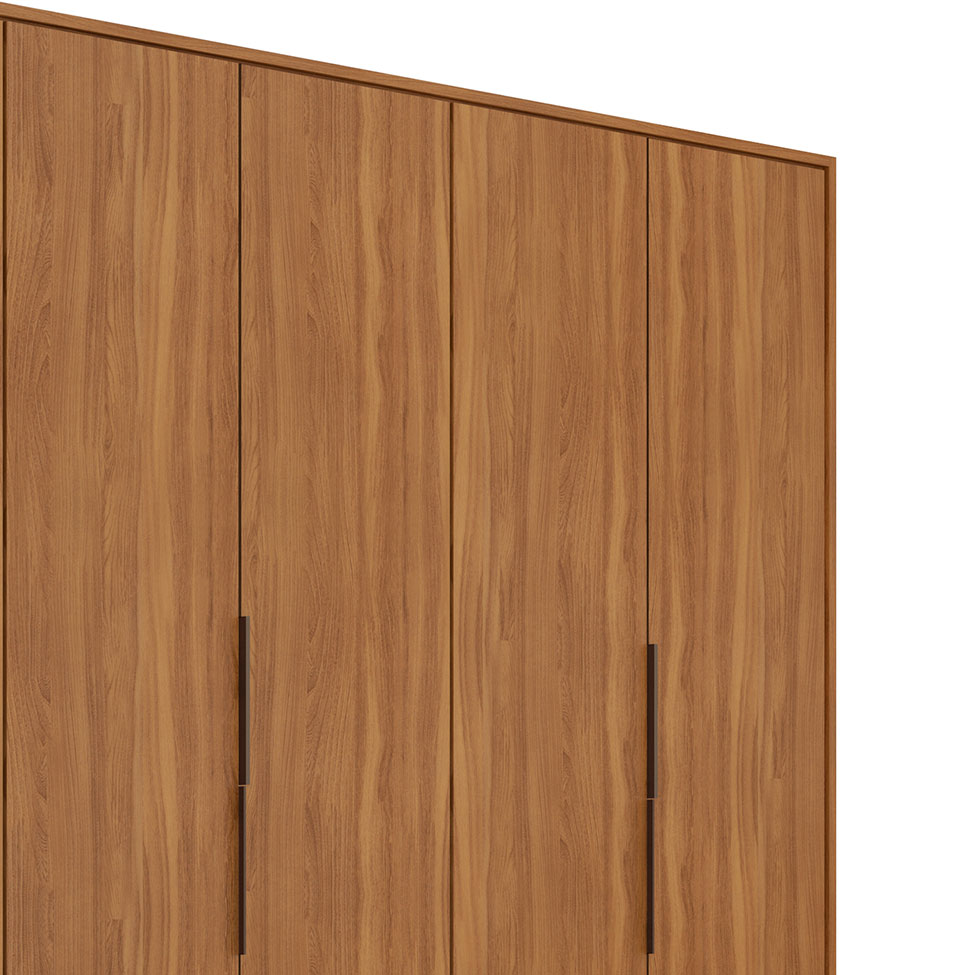 Guarda-Roupa Casal Atrice 6 Portas 6 Gavetas Amêndola