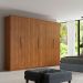 Guarda-Roupa Casal Atrice 6 Portas 6 Gavetas Amêndola