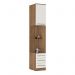 Guarda Roupa Modulado Irlanda 1 Porta com Mesa de Cabeceira Amêndola/Branco - Demartêz  