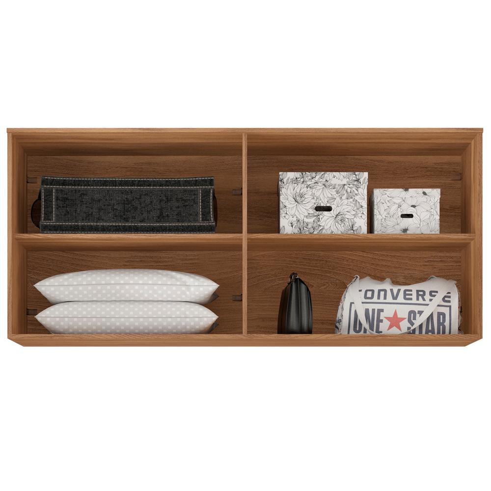 Guarda Roupa Ponte Casal 4 Portas 71190K Amendola Branco Demartez