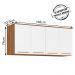 Guarda Roupa Ponte Casal 4 Portas 71190K Amendola Branco Demartez