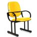 01 Cadeira Escolar para Auditório com Prancheta Linha Dallas Auditório Amarelo