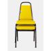 02 Cadeiras Empilhável para Hotelaria Linha Hotel Jersey Amarelo