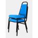 02 Cadeiras Empilhável para Hotelaria Linha Hotel Jersey Azul