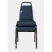 02 Cadeiras Empilhável para Hotelaria Linha Hotel Jersey Azul
