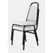 02 Cadeiras Empilhável para Hotelaria Linha Hotel Jersey Branco