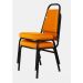 02 Cadeiras Empilhável para Hotelaria Linha Hotel Jersey Laranja