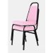02 Cadeiras Empilhável para Hotelaria Linha Hotel Jersey Rosa