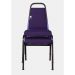 02 Cadeiras Empilhável para Hotelaria Linha Hotel Jersey Roxo